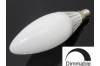 Ampoule LED E14 - Flamme - 5W - Dimmable - Blanc chaud
