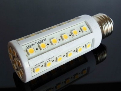 Ampoule LED E27 - 44 leds - Blanc chaud
