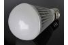 Ampoule LED E27 - Grande sphère - 9W - Blanc chaud