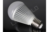 Ampoule LED E27 - Grande sphère - 9W - Blanc chaud