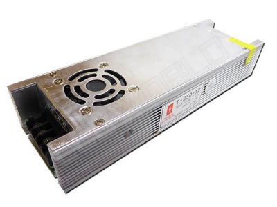 Alimentation stabilisée spéciale LED - 220/12v - 250W - Ventilée