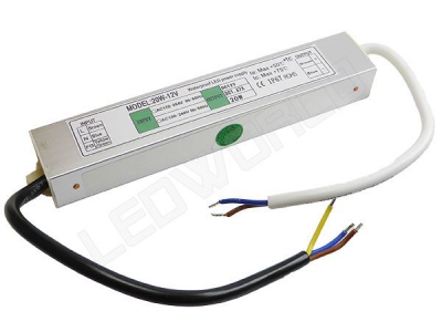 Alimentation Transformateur Convertisseur Led Etanche 20w 12V IP67