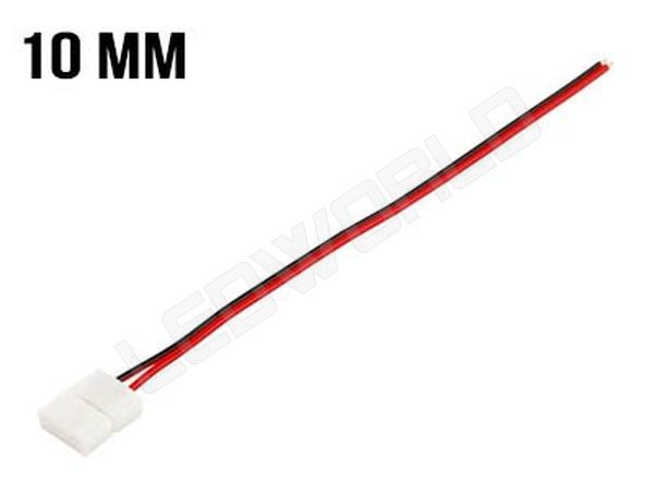 Connecteur ruban led 10mm avec cable