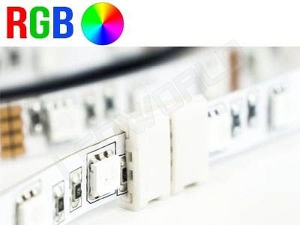 1 bande LED RGBW T de Connexion 12 mm 5 broches connecteur rapide 12 mm sans soudure RGB W 