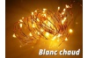 Guirlande LED en cuivre 5m 50 lucioles avec alimentation