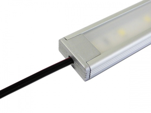 Réglette LED plate Haute Puissance- 20x8mm - Couleur blanche + Alimentation  12V