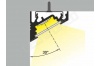 Réglette profilé LED plan de travail cuisine - inclinée 2016 - Aluminium