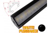 Réglette LED Inclinée 45° Haute Puissance - 16x16mm - Aluminium + Alimentation 12V