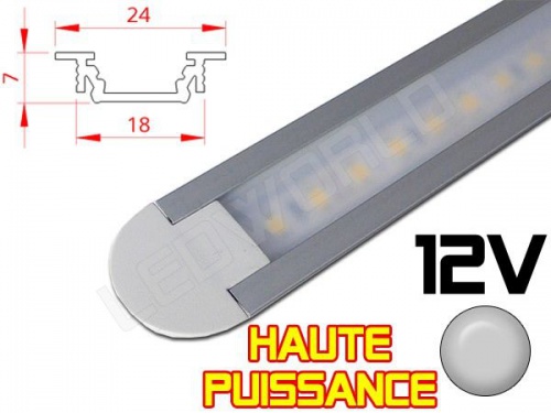 Réglette LED 50 CM Dimmable tactile avec alimentation à 34,90