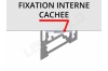 Réglette LED inclinée 30° 20x16mm Couleur Alu Camping Car/Utilitaire 12V