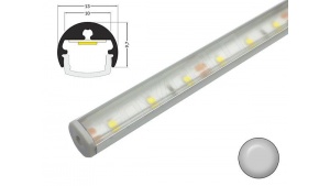 Réglette LED Orientable - R13 - Couleur Alu + Alimentation 12V