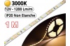 Ruban Led Pro Blanc Chaud 3000K -1 mètre-IP20