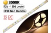 Ruban Led Pro Blanc Chaud 3000K -3 mètres-IP20
