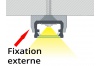 Réglette LED Plate 16x9mm-Changement Température (CCT) + Alimentation 12V