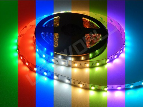 kit ruban Bandeau LED bluetooth 12v-2m-ip20-couleurs rgb+w pret a l'emploi