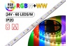 Ruban Led RGB CCT (W+WW) Pro - 8 Mètres 2M- IP20 - 24V