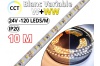 Ruban Led bichromatique Blanc variable CCT (W+WW) Pro - 10 Mètres 10M- IP20 - 24V