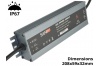 Alimentation Transformateur à découpage Etanche IP67 150 Watts 24V