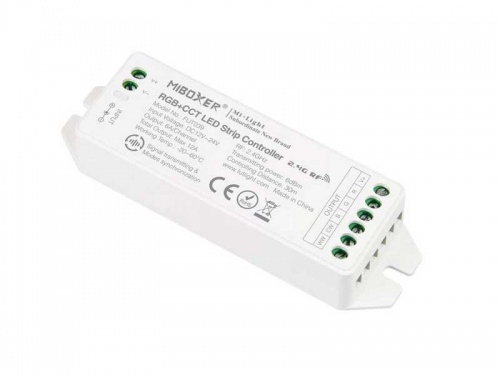 Contrôleur Mi Light RGB CCT (RGBW+WW) RF 12-24v - 2.4 Ghz - Multizones - FUT039