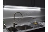 Réglette LED plan de travail cuisine - angulaire 1616 - Aluminium