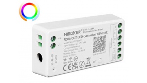 FUT039W - Contrôleur RGW+WW (RGB CCT) MiLight Wifi bluetooth 12-24v - 2.4 Ghz - Multizones