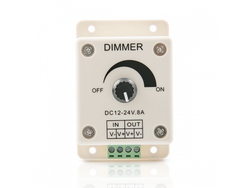 Interrupteur rotatif de remplacement de variateur led Dc 12-24v 8a  Interrupteur de gradation en continu