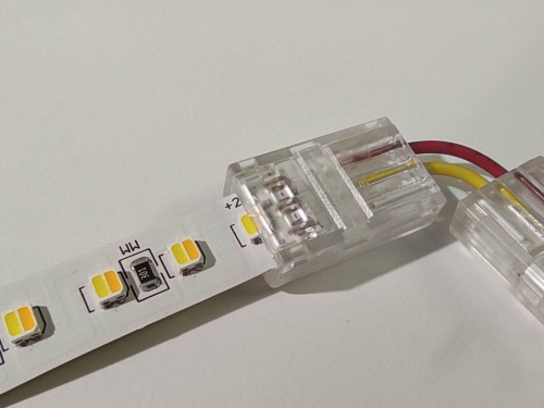 Tout savoir sur les nouveaux connecteurs rapide pour ruban LED CCT non- étanche