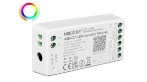 FUT037S+ Contrôleur Miboxer 3 en 1 RGB CCT - RGBW - RGB 12-24v 2.4 Ghz - Multizones