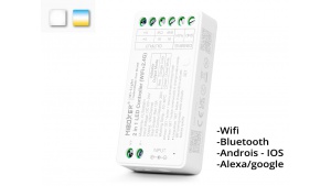 Contrôleur Mono et Dual couleur Miboxer RF 12-24v - 2.4 Ghz - Wifi - Bluetooth