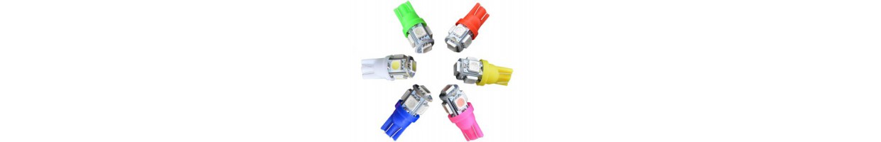 T10 - W5W Led Couleur