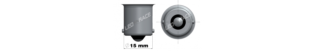 BA15S - P21W Led