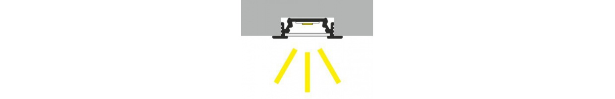 Réglettes led encastrables sur mesure 12V