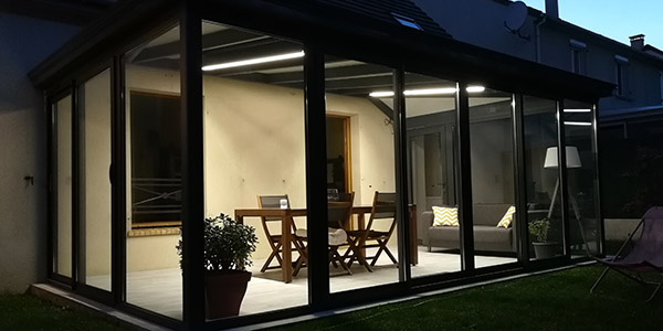 led veranda