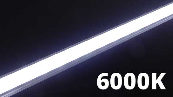 Réglette LED Plate Profilé aluminium-20x8mm-Couleur Blanche